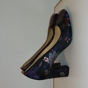 Bloom & Co Floral Pattern Heel